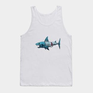 Robot Shark Tank Top